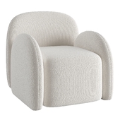 Nina Boucle Teddy Accent Chair