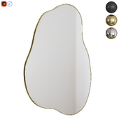 Designer wall mirror