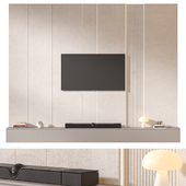 TV wall set 09