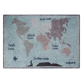 Vintage Map Carpet