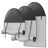 Arched Roman blinds 5