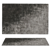 Impasto Greyscale Rug