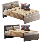 Upholstered bed frame