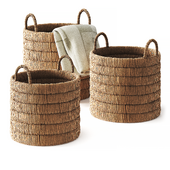 Milos Handwoven Storage Baskets