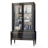 Display cabinet with glass Ambra Galimberti Nino