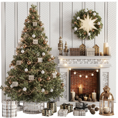 Christmas Tree and Decoration Set 009