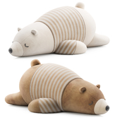 Sleeping Polar Bear winter edition