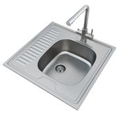 Sink Ukinox sink Мойка Юкинокс Sink Ukinox смеситель faucet 60x60mm