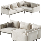 Sorells modular 5-seat outdoor corner sofa