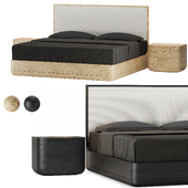 Bora Fabric Panel Bed