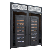 Black luhury gate