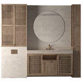 Bathroom Furniture 26 Japandi