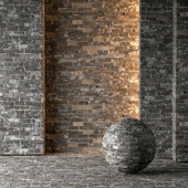 Brick Material 002 | Old Brick Pattern | PBR 4K PNG Seamless
