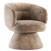 Liberty Lyssa Sand Swivel Armchair