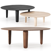 Kuyu Round by Zeitraum Coffee Table