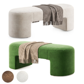 Elena Velvet Bench