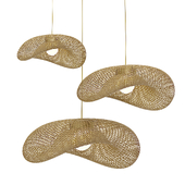 Bamboo Weaving Pendant Light