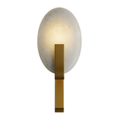 Alice Alabaster Plug in Wall Lamp