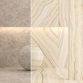 Graniti Fiandre Marmi Maximum/ Soft Onyx Luc/ Atlantic Grey Luc/ 3000x1000 mm