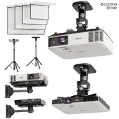 Набор проекторов Epson.