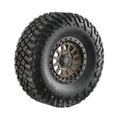 BF Goodrich Mud Terrain MT KM3, 33". Грязевая резина с диском