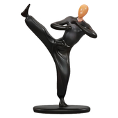 Karate Man Sculpture