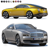 Rolls-Royce Spectre mid-poly