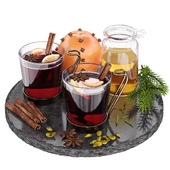 Christmas mulled wine