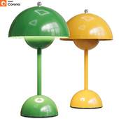 Flowerpot Portable Table Lamp