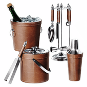 Anders leather bar tools set