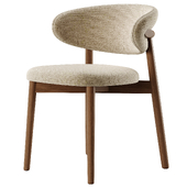 Oleandro Stool Wood by Calligaris