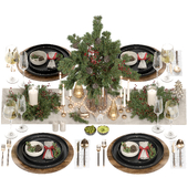 Christmas table setting 02