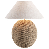 Cowshed Interiors - Rattan Ball Table Lamp