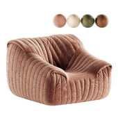 Pair of Sandra lounge chair