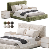 Bern II Bed by woodsoft