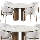 Mateo Dining chair, Adrien Table