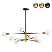 Modern Sputnik Chandeliers 8 light