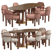 Taylor Dining Table and James Dining Chair