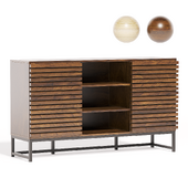 Madere scandi style sideboard with wooden effect