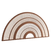 Wood Woven Wall Hanging
