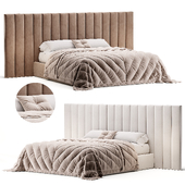 Streak Bed with Wide Headboard