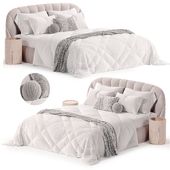 Nikki Teddy Fleece Shaped Bed Frame