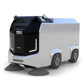 Robot street cleaner
