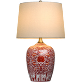 Настольная лампа Coral Ming Temple Jar Table Lamp