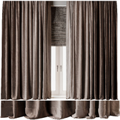 Curtains with Roman blinds - collections 23 HBH