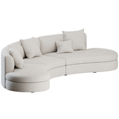 Coda Curved Sofa by Newworks