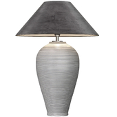 Настольная рифленая лампа Florence Table Lamp Nightstand White