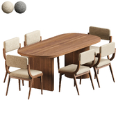 Eimil Miami Dining Chair and Nealy table