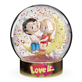 Стеклянный шар Love Is