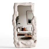 Minimalism Stone Mirror